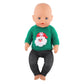 43 cm Baby Neugeborenen Puppenkleidung Wolle Süßer Weihnachtsmann, Baum, Elch Weihnachtskleidung Anzug für amerikanische 18 Zoll Mädchen Puppe Spielzeug Geschenk