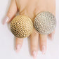 Ringe für Damen, großer, vergoldeter Ring, verschiedene Elemente und Formen, Schmucksets, Accessoires, Geschenk, kostenloser Versand, verstellbare Größe, YLL
