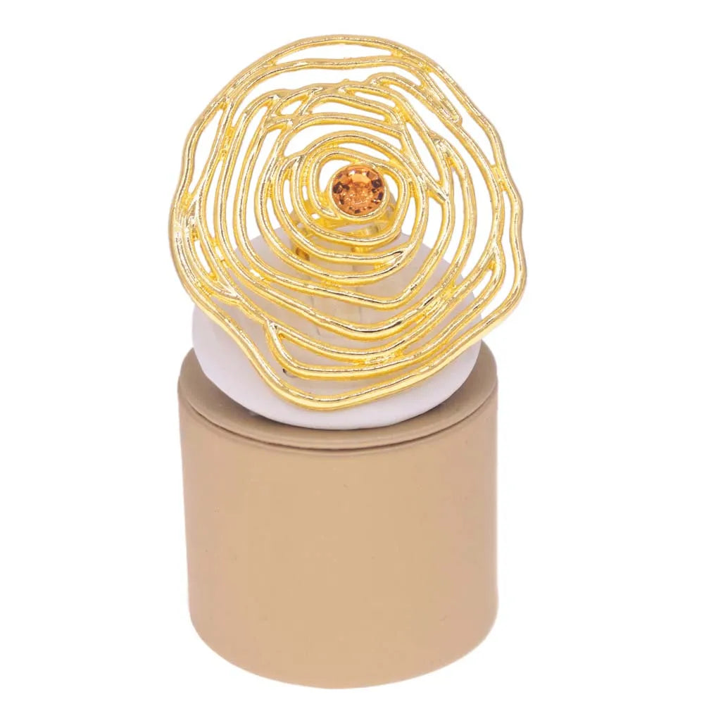 Ringe für Damen, großer, vergoldeter Ring, verschiedene Elemente und Formen, Schmucksets, Accessoires, Geschenk, kostenloser Versand, verstellbare Größe, YLL