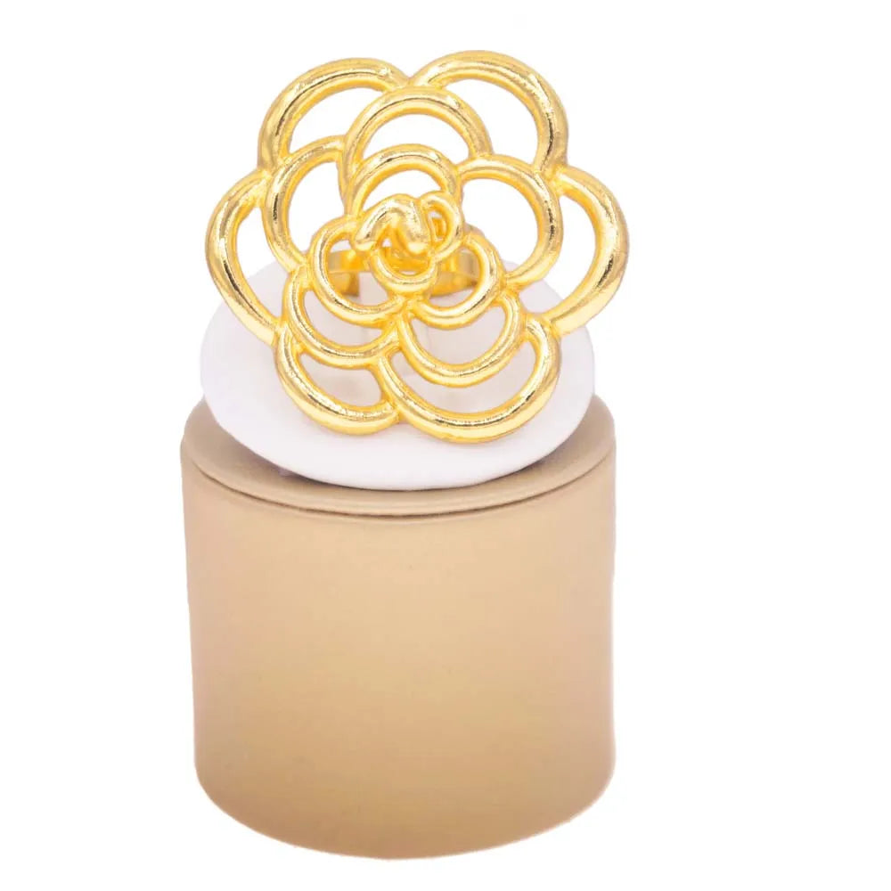 Ringe für Damen, großer, vergoldeter Ring, verschiedene Elemente und Formen, Schmucksets, Accessoires, Geschenk, kostenloser Versand, verstellbare Größe, YLL