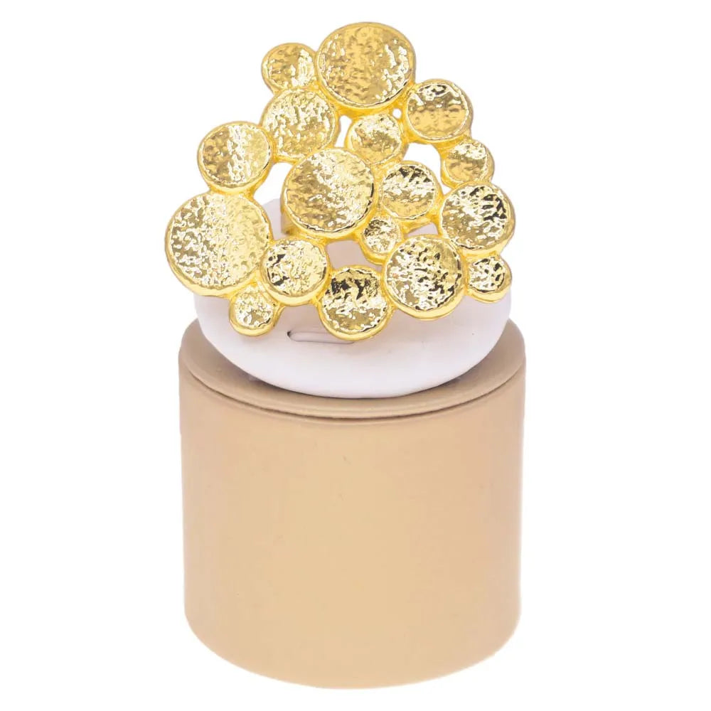Ringe für Damen, großer, vergoldeter Ring, verschiedene Elemente und Formen, Schmucksets, Accessoires, Geschenk, kostenloser Versand, verstellbare Größe, YLL