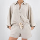 Carrie Linen Sleepwear Set