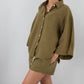 Carrie Linen Sleepwear Set