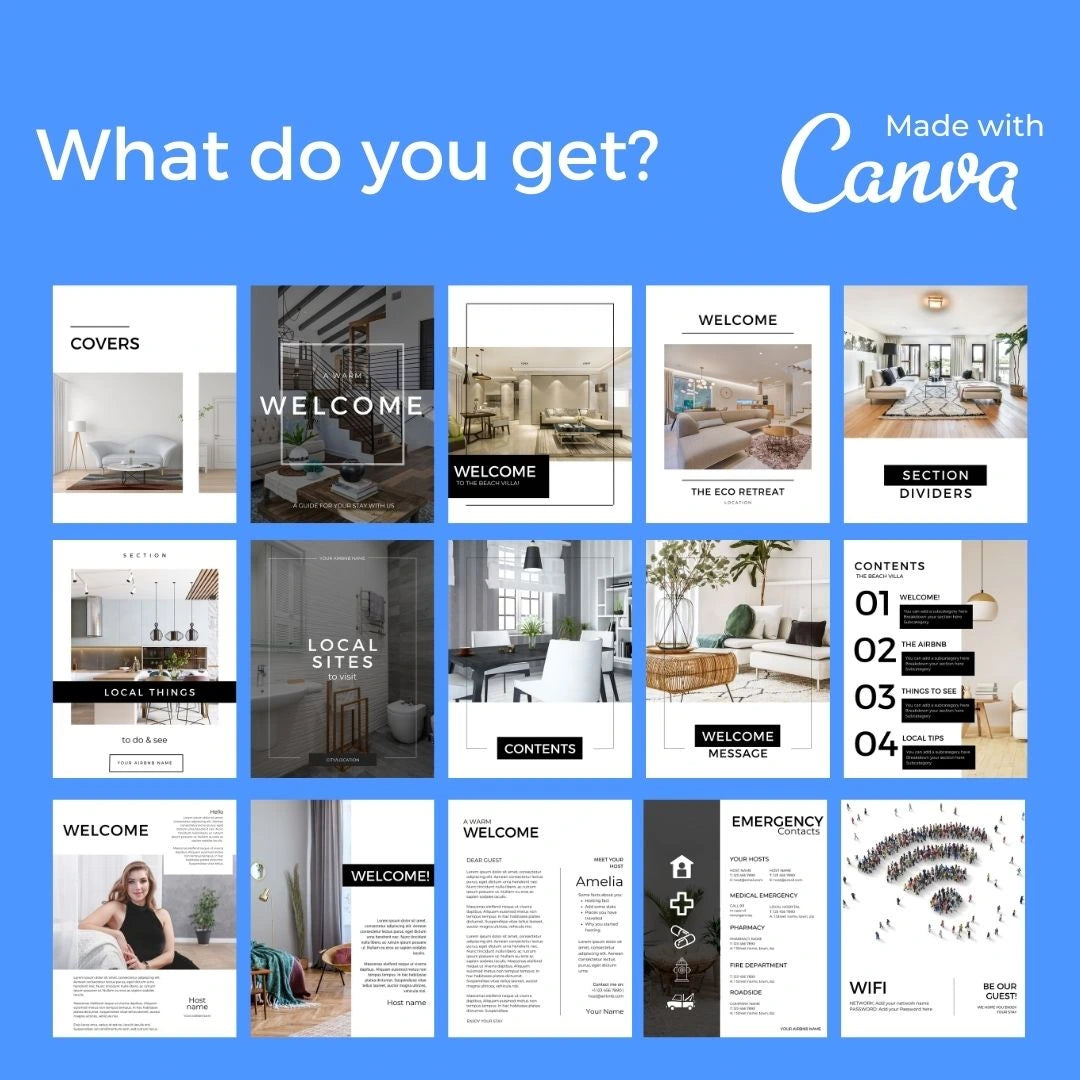 Downloadable Air BnB Ebook Template