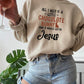 All I Need Is A Little Chocolate Bunny Sweat Shirt