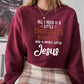 All I Need Is A Little Chocolate Bunny Sweat Shirt