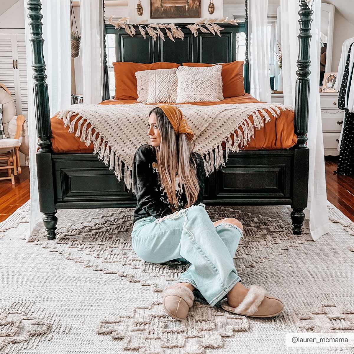 Ampusungan High-Low Rustic Rug