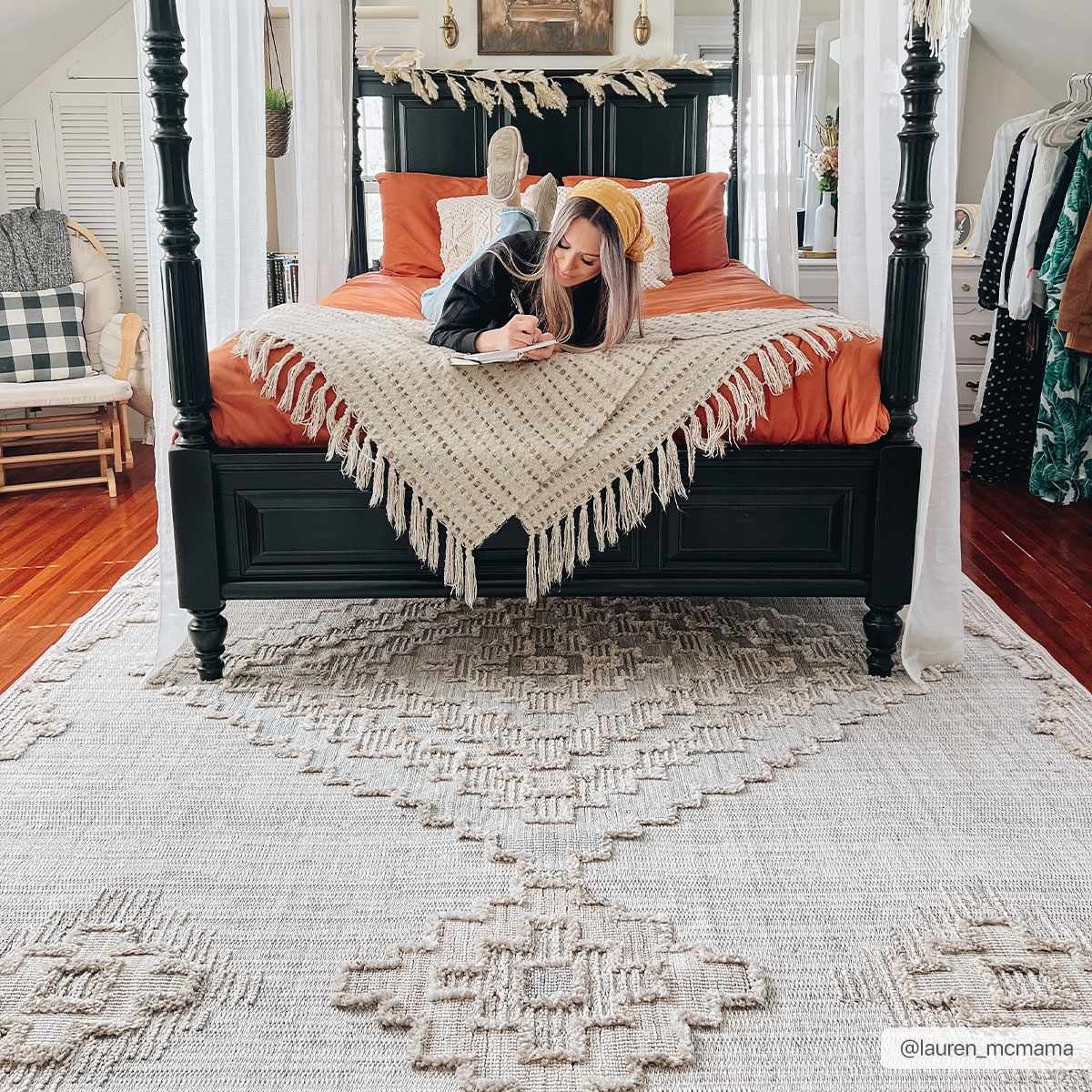 Ampusungan High-Low Rustic Rug
