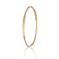 Gold Bracelet with Texture