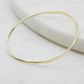 Gold Bracelet with Texture
