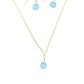 The Bailey Set in Chalcedony