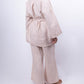 Naoko Linen Kimono Sleepwear Set