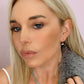 Small Featherweight Hoop Earring in Silver with Silver Wrap