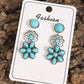 3 Piece Set Western Stud Earrings