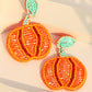 Halloween Pumpkin Earrings