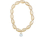 Iced Gold Bracelet with Moonstone in Gold