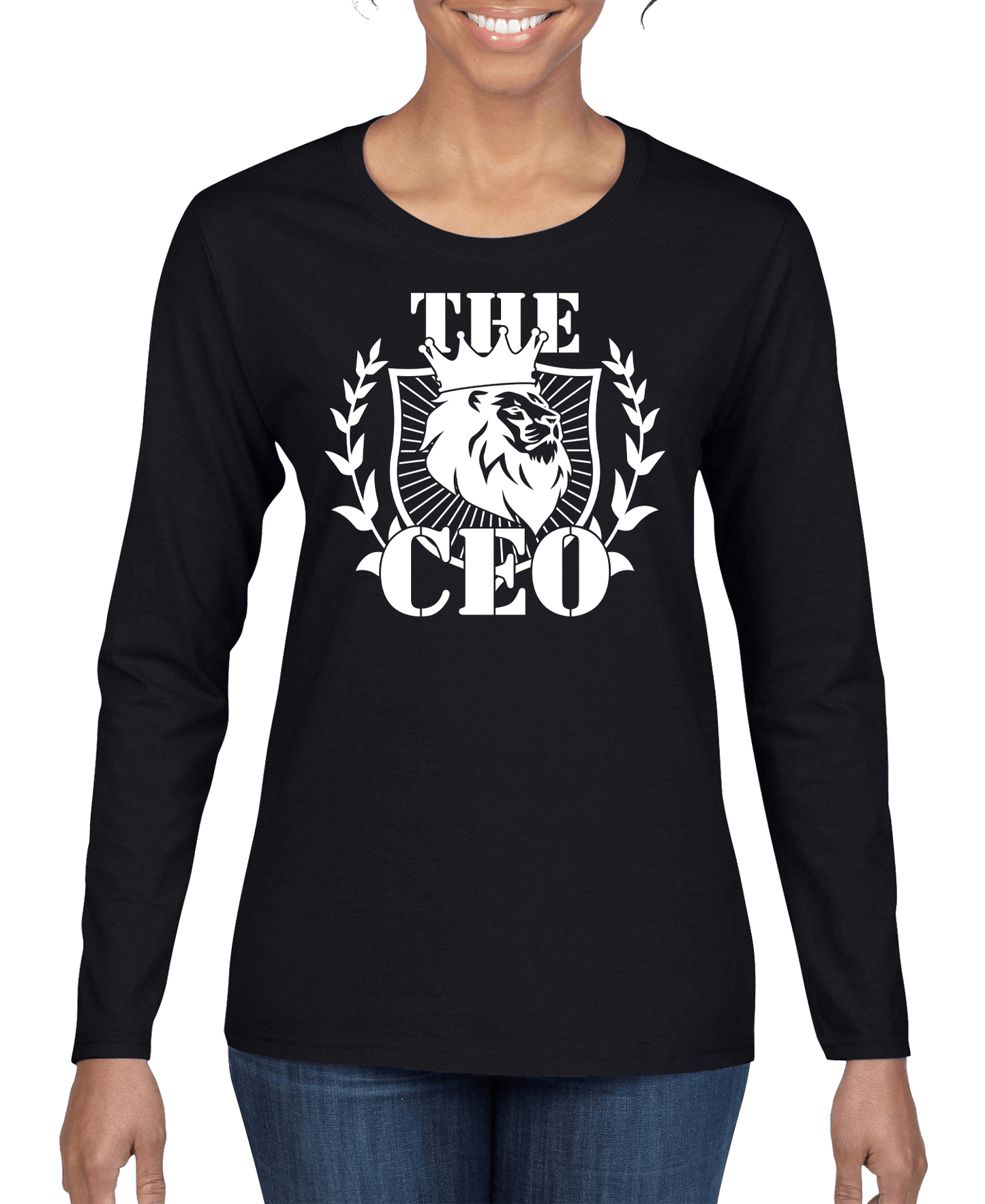 The CEO Lion Women's Long Sleeve Shirt