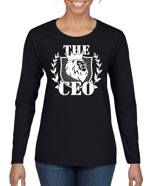 The CEO Lion Women's Long Sleeve Shirt