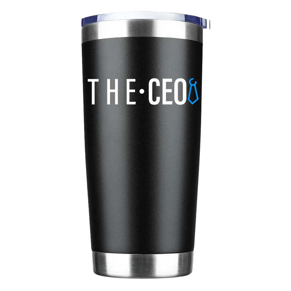 The CEO 20oz Insulated Vacuum Sealed Tumbler
