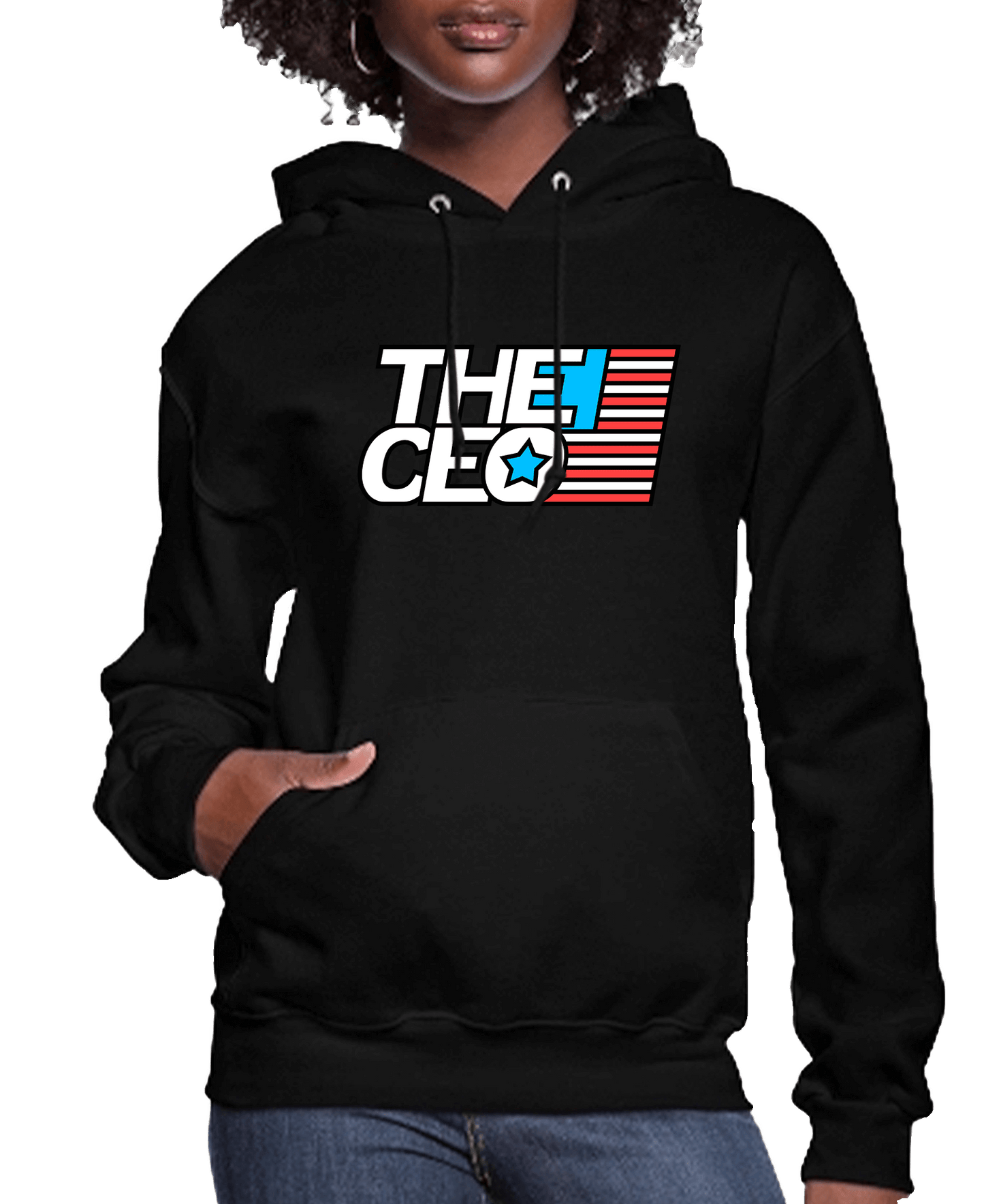 American Flag The CEO Women’s Hoodie