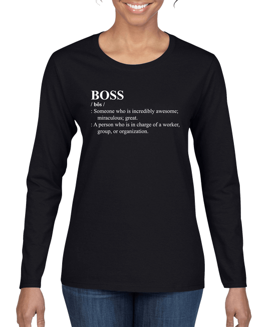 BOSS Definition Women's Long Sleeve Shirt