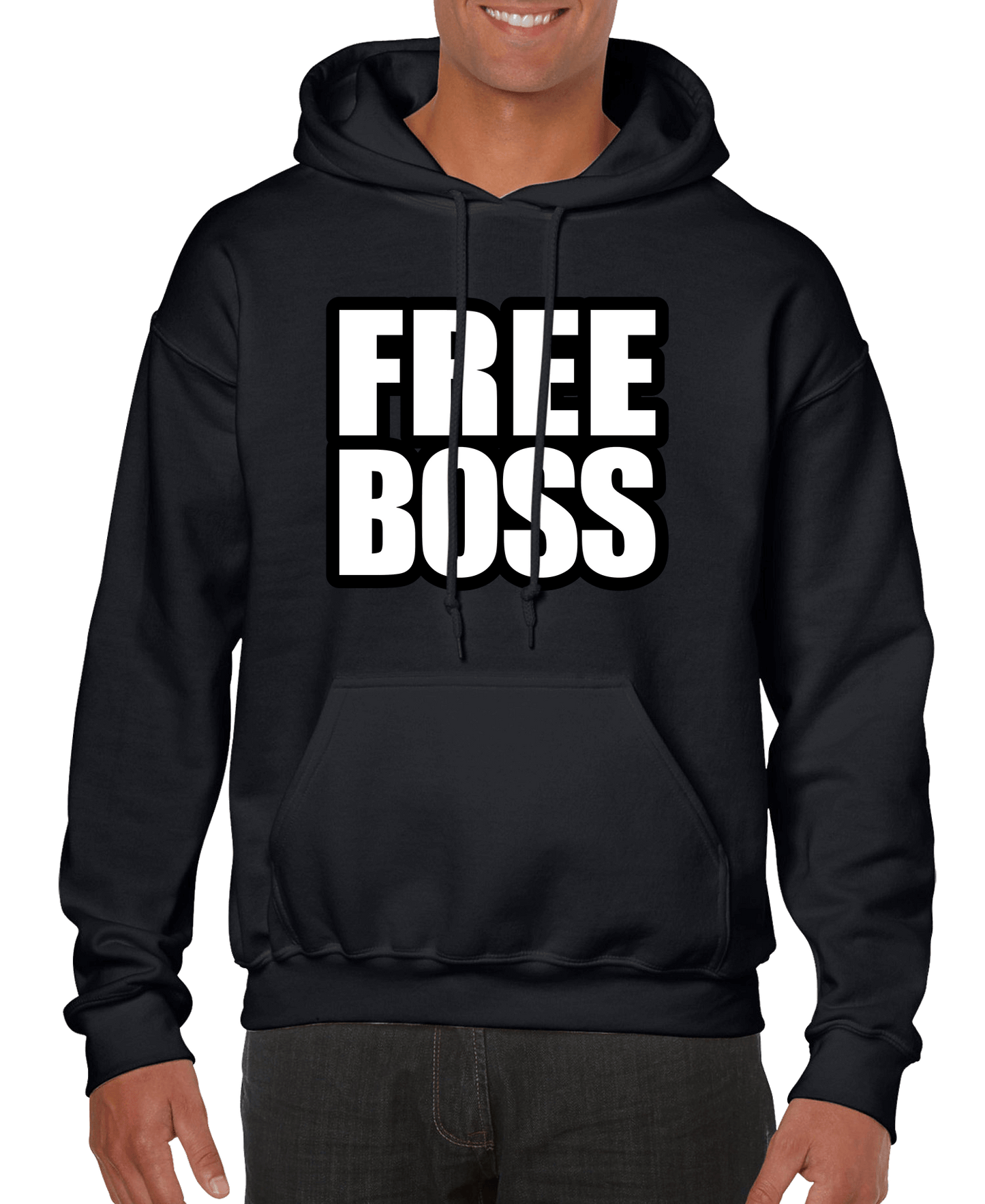 Free Boss Men’s Hoodie