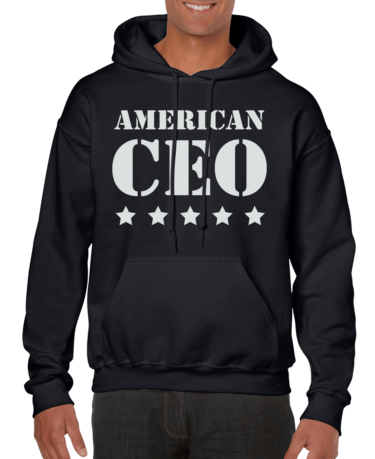 Five Star American CEO Men’s Hoodie