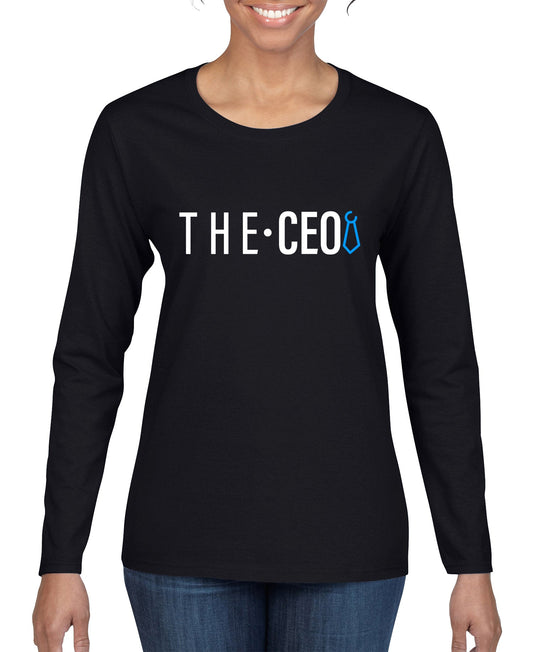 The CEO Women’s Long Sleeve Shirt