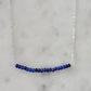 Michelle Bar Necklace in Sapphire