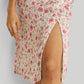 Brunch Skirt in Pink Florals