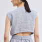 Back Cut Out Linen Dress