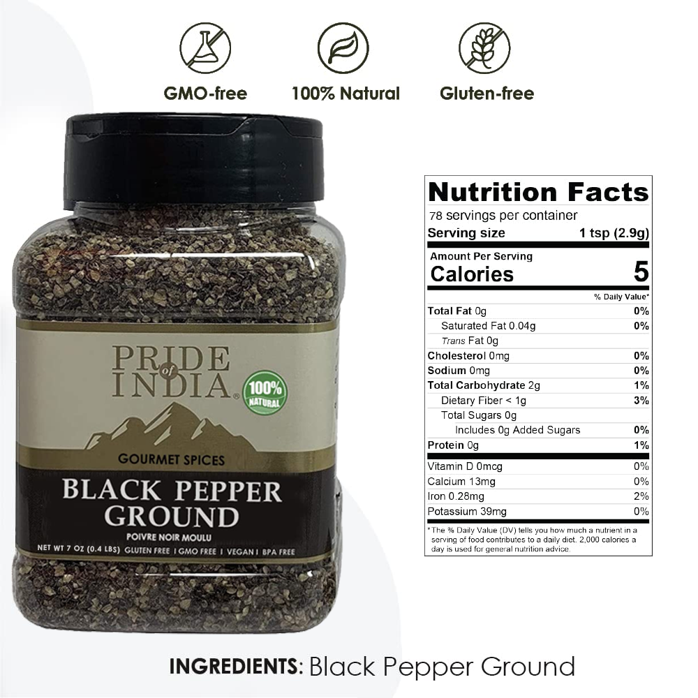 Gourmet Black Pepper Ground