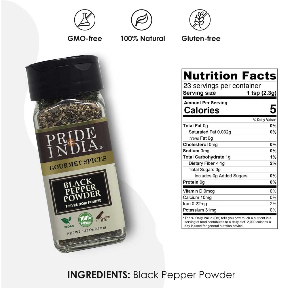 Gourmet Black Pepper Ground