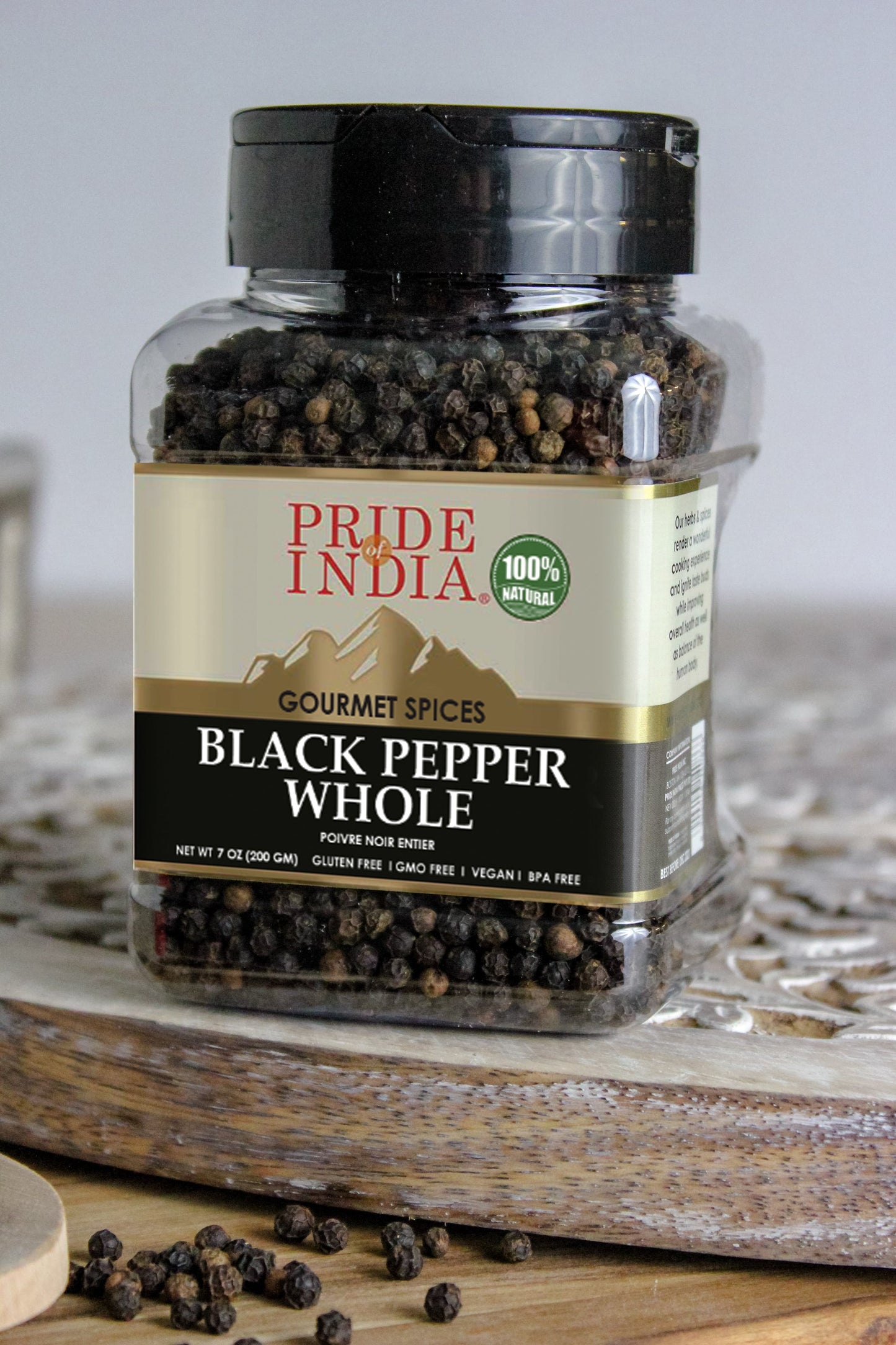 Gourmet Black Peppercorn Whole