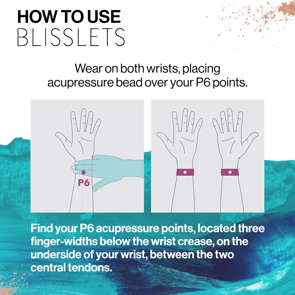 Monterey Duo Nausea & Anxiety Relief Bracelets