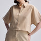 Boxy Shirt with Lace