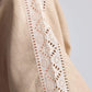 Boxy Shirt with Lace