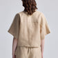 Boxy Shirt with Lace Set