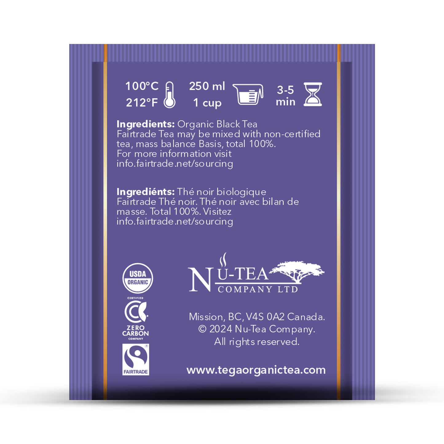 Breakfast Tea Organic Fairtrade | 100ct