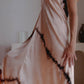 Altair Silk Halter Dress in Shibori