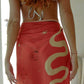 Cosmic Silk Beach Wrap Scarf in Mystic