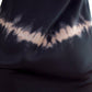 Vela Silk Dress in Black Shibori