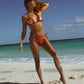 Vega String Bikini in Empress Moth