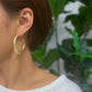 Textured Daily Hoop Earrings