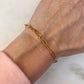 Paperclip Lariat Bracelet