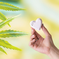 Valentine's Bath Bombs with CBD -  5 Hearts Shaped with CBD - in a Gift Box (THC free)