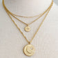 Double Star Layered Necklace