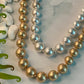 Precious Ball And Bead Necklace