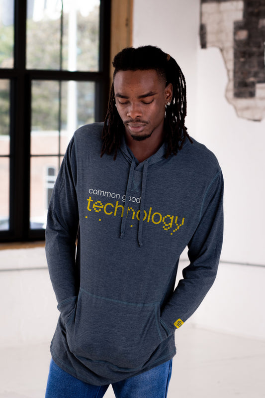 CarePortal Common Good Hooded Triblend Tee