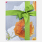 Gift Wrap:  Cactus Flowers on Grey